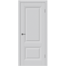 Дверь межкомнатная ВФД Винтер БАРСЕЛОНА серая эмаль, глухое полотно